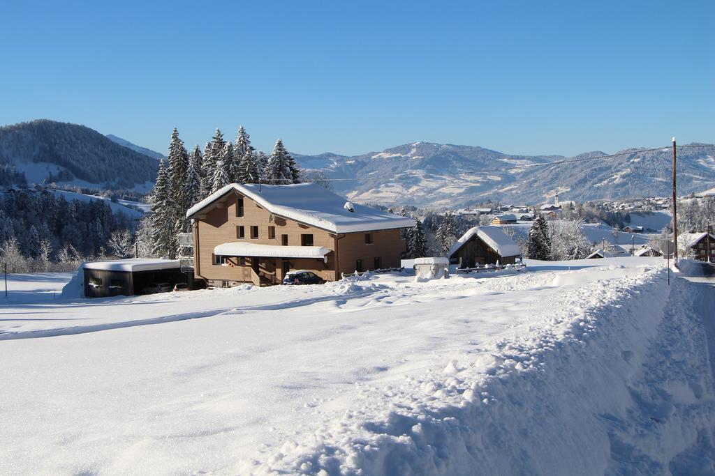 Haus Feurstein Lägenhet Hittisau Exteriör bild